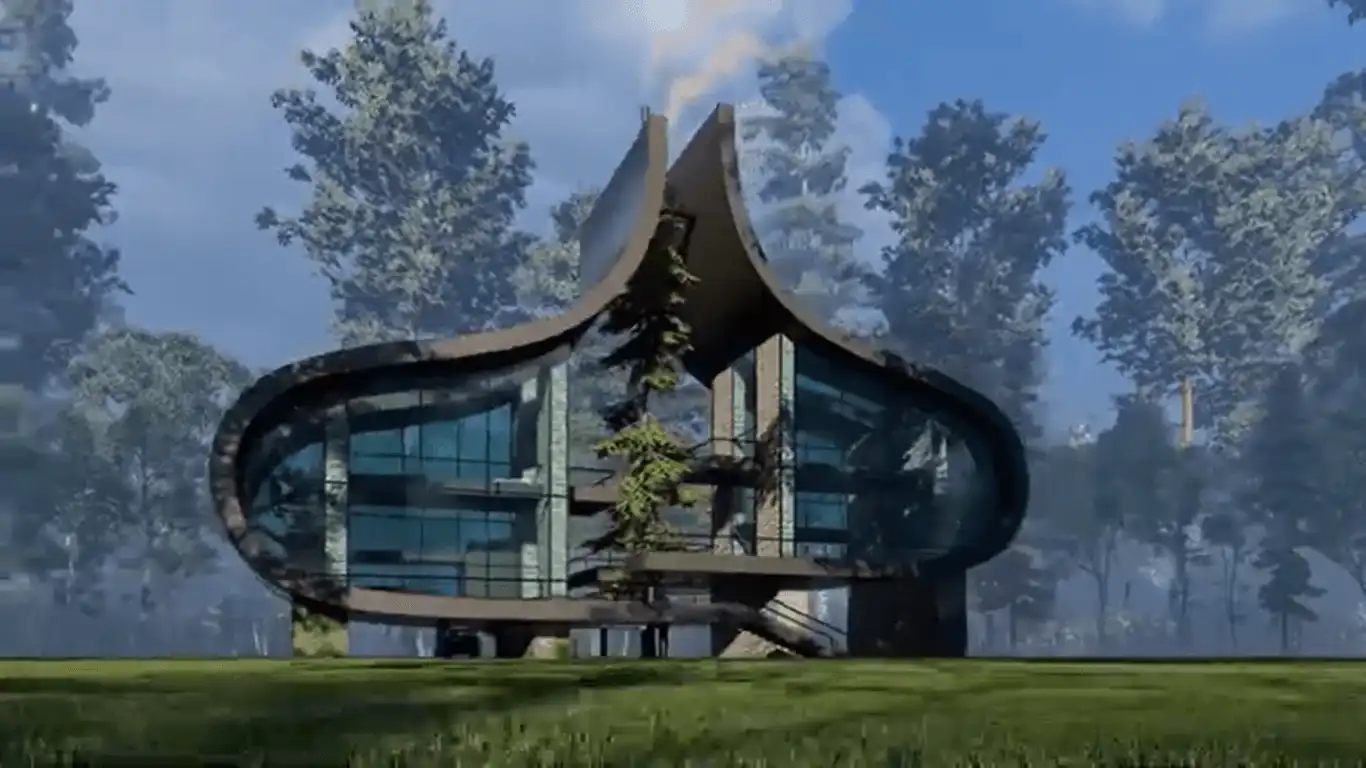 Maisons modernes acier