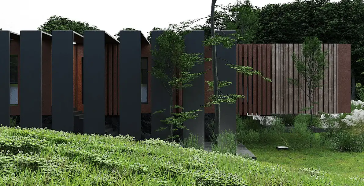 Maisons en acier